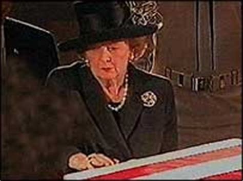 BBC NEWS | UK | Thatcher's final visit to Reagan