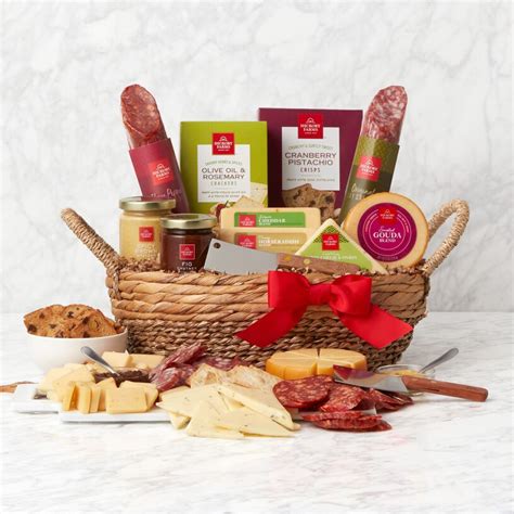 Gourmet Salami & Cheese Gift Basket | Hickory Farms