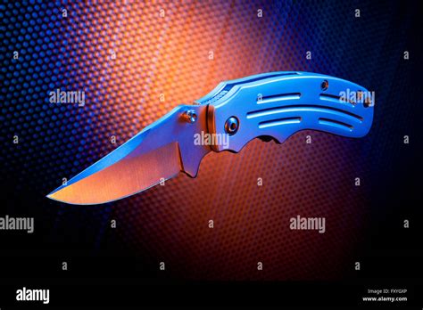 Knife, flick knife Stock Photo - Alamy