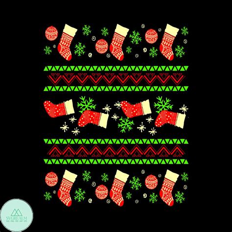 Xmas Pattern Svg, Christmas Svg, Xmas Svg, Happy Holiday Svg - Inspire ...