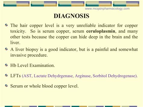 Copper poisoning/Toxicity