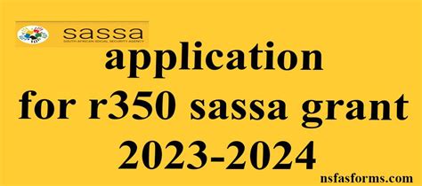 application for r350 sassa grant 2023-2024