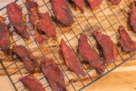 Smoked Pork Jerky (Traeger-Dehydrator-Oven) | Hilda's Kitchen Blog