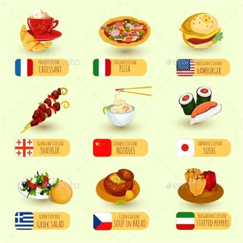 World Food Set | Food, Foreign food, Food content