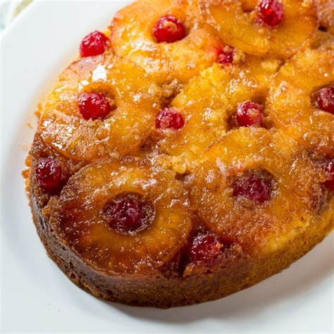 Slow Cooker Pineapple Upside Down Cake - Spicy Southern Kitchen