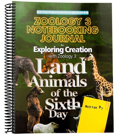 Zoology 3 Notebooking Journal for Exploring Creation with Zoology 3 ...