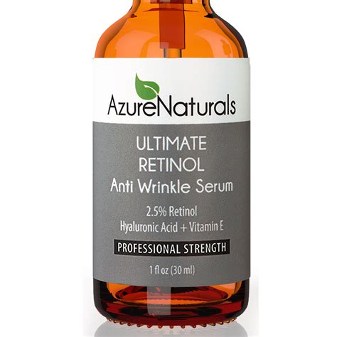 Ultimate Retinol Anti Wrinkle Serum with 2.5% Retinol – Azure Naturals