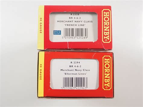 Lot 658 - A pair of HORNBY OO gauge Rebuilt Merchant