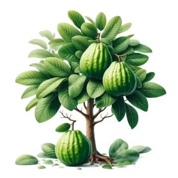 Guava Tree And Fruits PNG Transparent Images Free Download | Vector Files | Pngtree