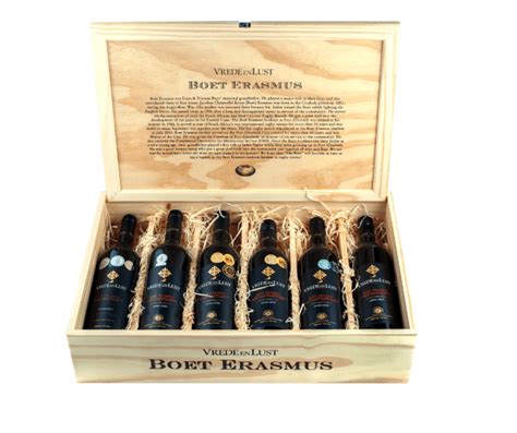 Boet Erasmus Vertical Vintage Gift Box - Vrede en Lust