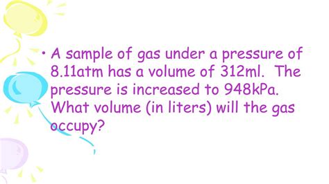 Gas Laws The work of Boyles, Charles, Avogadro, Dalton and Graham ...