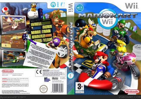 Mario Kart Wii Wii Box Art Cover by cocacola287