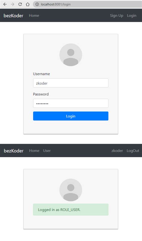 Angular 12 Login and Registration example with JWT & Web Api - BezKoder