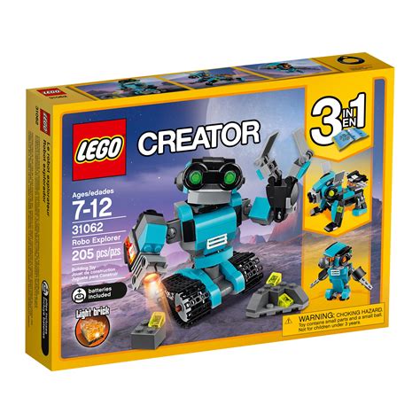 LEGO Creator Robo Explorer 31062 Robot Toy, Building Sets - Amazon Canada