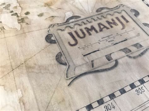 Carte Jumanji : Next Level MAP Replica JUMANJI - Etsy Australia