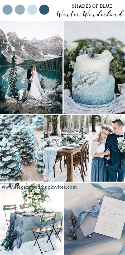 Top 10 Different Winter Wedding Colors & Themes - Elegantweddinginvites.com Blog | Winter ...