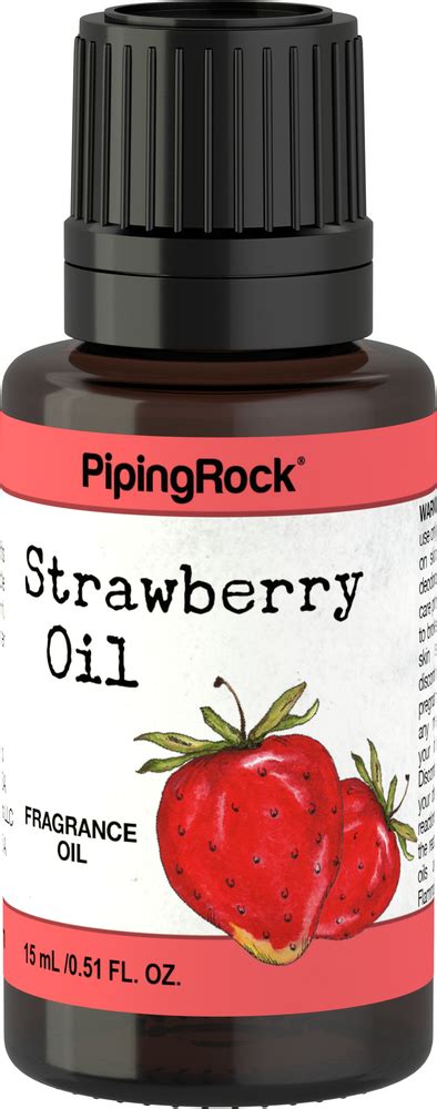 Strawberry Oil | Strawberry Essential Oil | PipingRock Health Products