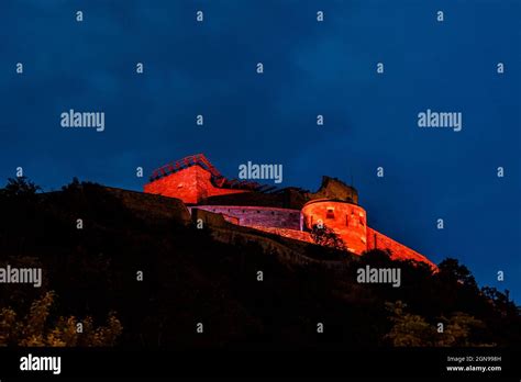 The Deva Castle in Romania Stock Photo - Alamy