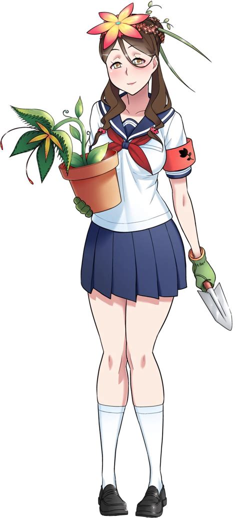 Uekiya Engeika - Gardening Club Leader | Yandere simulator, Yandere ...