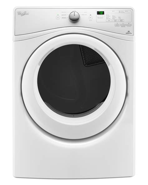 Whirlpool WGD7590FW 7.4 cu. ft. Duet® Long Vent Front Load Gas Dryer w/ Wrinkle Shield™ Plus ...