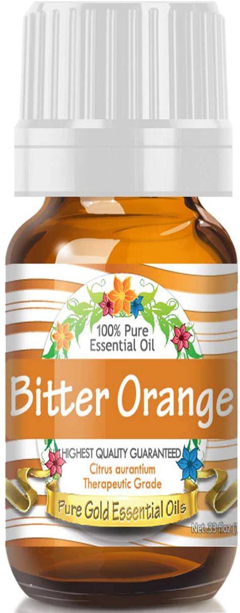 Pure Gold Bitter Orange Essential Oil, 100% Natural & Undiluted, 10ml - Walmart.com