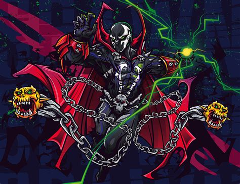 SPAWN FAN ART COMMISSION on Behance