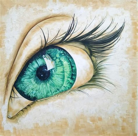 Buy REALISTIC EYE PAINTING BY ARTOHOLIC Handmade Painting by ARTOHOLIC ...