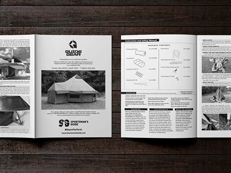 Base Camp Tent Instructions - Matt Bruns Portfolio