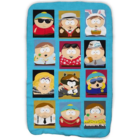 South Park Faces of Cartman Fleece Blanket – South Park Shop - UK