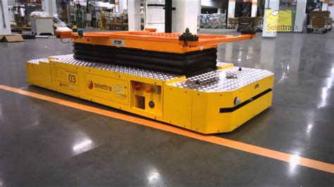 Automated Guided Vehicles - AGV Selettrack - YouTube