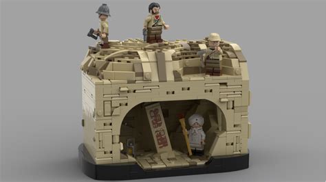 LEGO MOC Indiana Jones: Raiders of the Lost Ark Vignette by Artifice | Rebrickable - Build with LEGO