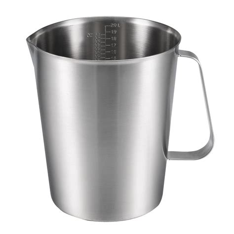 Stainless Steel Measuring Cup with Marking with Handle, 64oz - Walmart.com