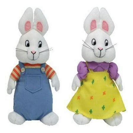 TY Beanie Babies - MAX & RUBY the Rabbits (Nick Jr. - Set of 2) - Walmart.com