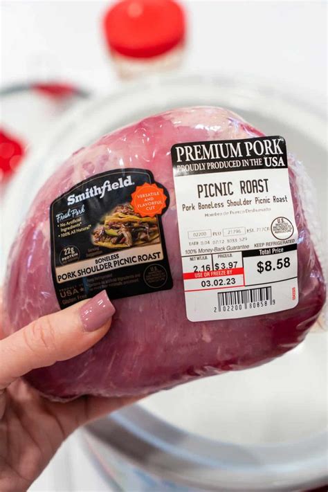 How to cook a pork picnic roast in slow cooker, baked in the oven or ...