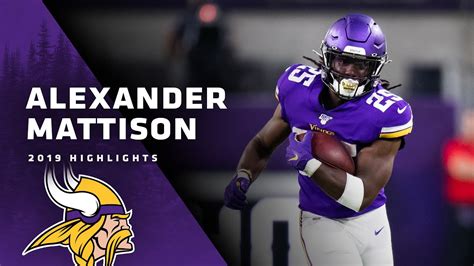 Alexander Mattison 2019 Season Highlights | Minnesota Vikings - YouTube