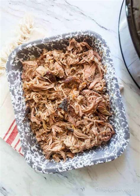 Slow Cooker Pernil (Puerto Rican Pork Shoulder) | The Noshery