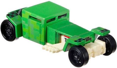 Hot Wheels Minecraft Character Cars Creeper 164 Diecast Character Car 16 2017 Mattel Toys - ToyWiz