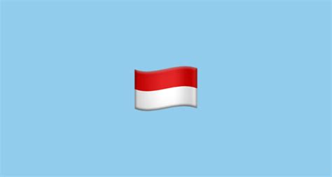 🇮🇩 Flag: Indonesia Emoji on Apple iOS 16.4