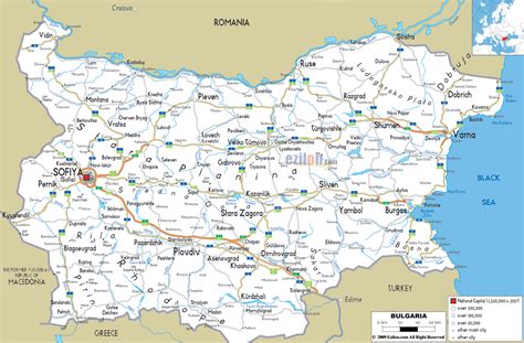 Map of Bulgaria · Daily Knowledge | Map, Bulgaria, World map