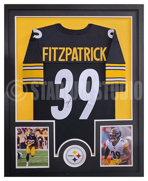 Minkah Fitzpatrick Autographed Framed Steelers Black Jersey - The ...