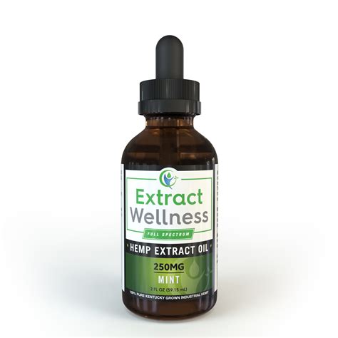 Extract Wellness Full Spectrum Hemp Oil - Mint