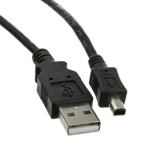 6ft Digital Video Camera USB Cable, Type A to Mini B 4 Pin