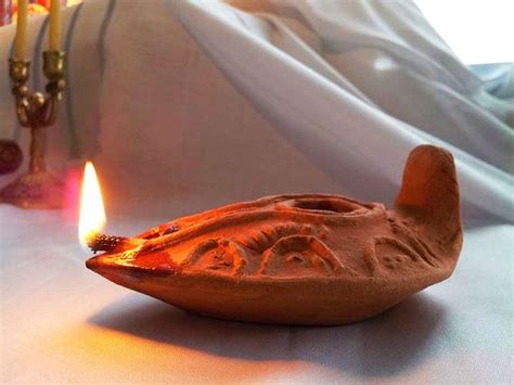 Biblical Oil lamp Ancient Ceramic Clay by JerusalemShades on Etsy, $5.99 | Oil lamps, Ancient ...