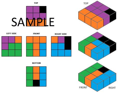 6 Piece Rubber Cube Puzzle Solution - Shows how to solve this version ...