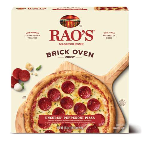 Brick Oven Frozen Pepperoni Pizza | Rao’s Specialty Foods – Rao's Specialty Foods