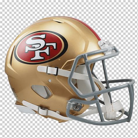 San francisco 49ers nfl la captura de cascos de fútbol americano ...