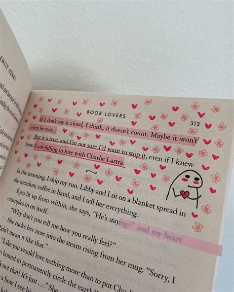 book lovers by emily henry, book annotations by @/chroniclesofmariana | Romantic book quotes ...