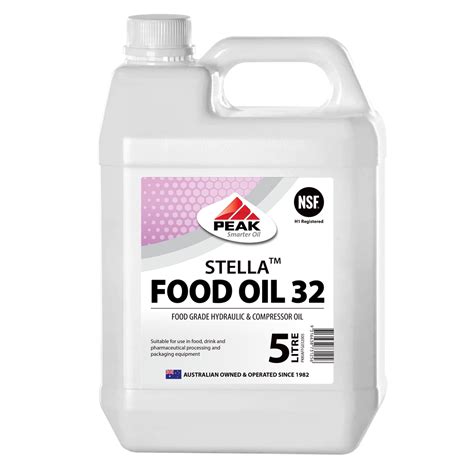 STELLA™ FOOD OIL - PEAK Lubricants