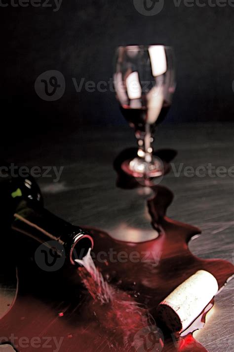 Spilt Wine 1249783 Stock Photo at Vecteezy