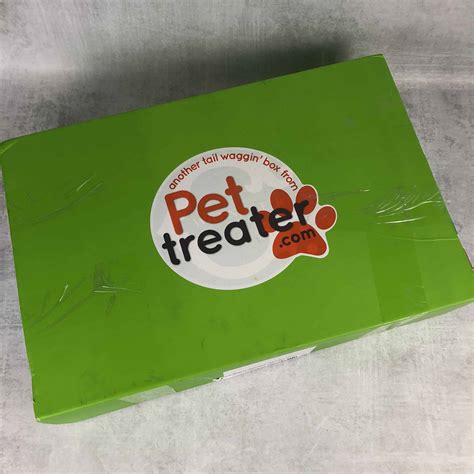 Pet Treater Dog Subscription Box Review + Coupon - May 2018 - Hello Subscription